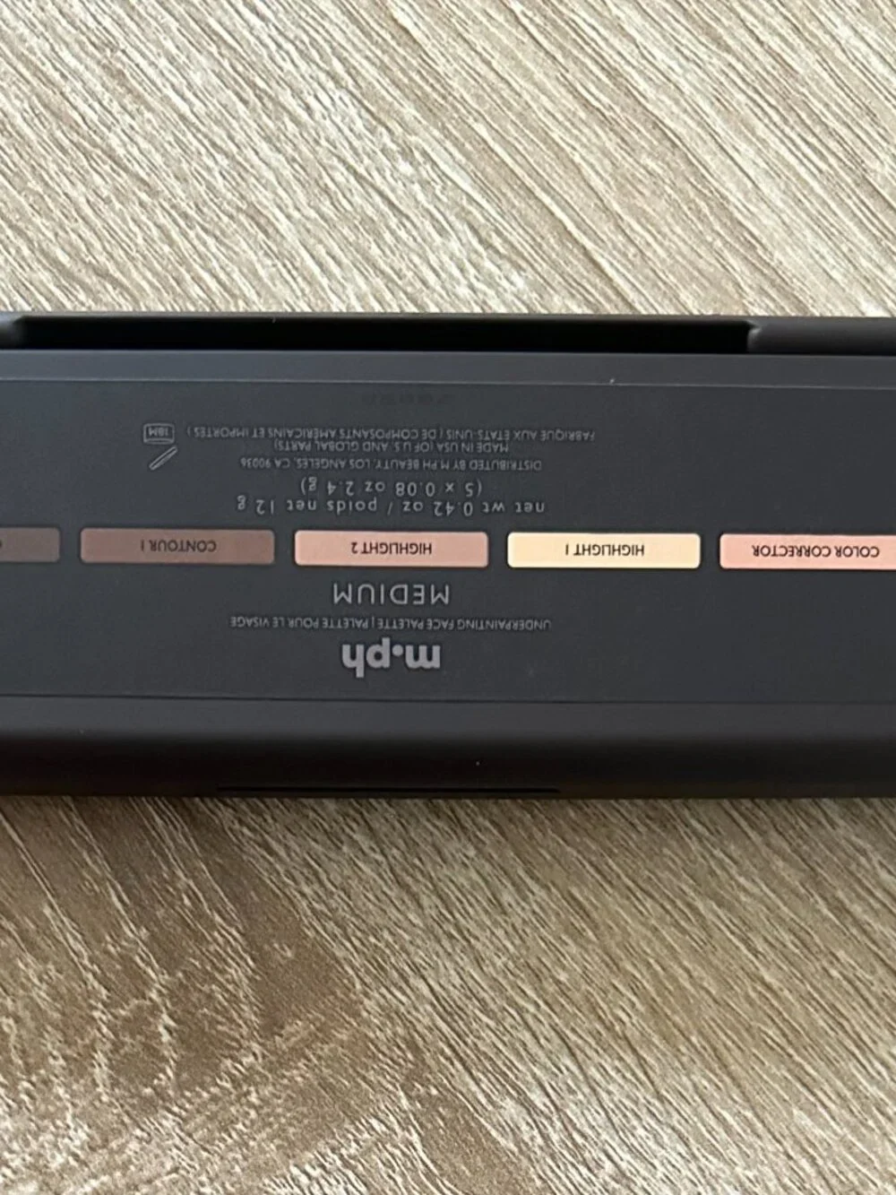 m.ph by Mary Phillips Underpainting Face Highlight & Contour Palette in MEDIUM